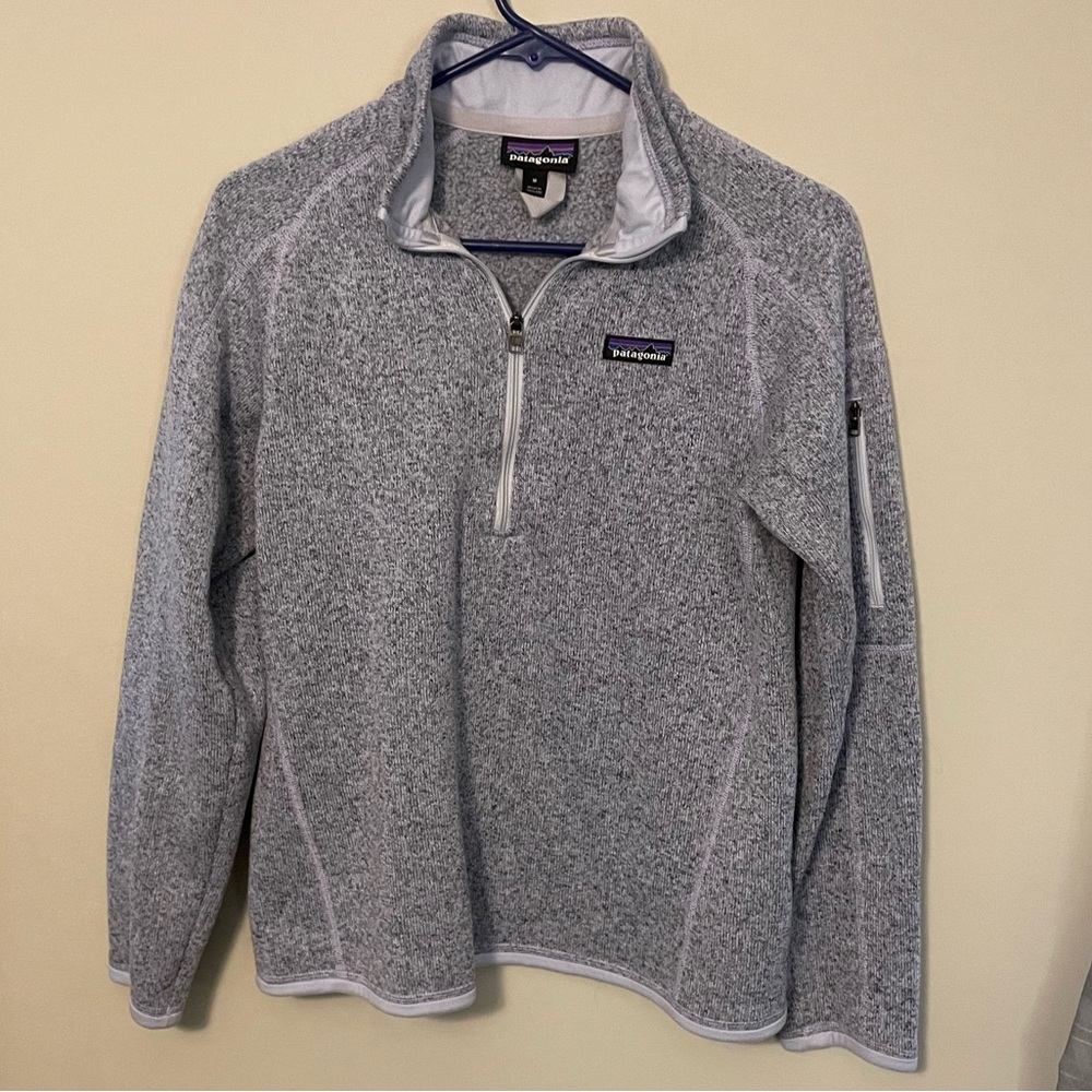 Size medium light lavender woman’s better sweater!